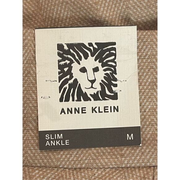 NWT Anne Klein sand/white medium slim ankle M - Picture 7 of 7